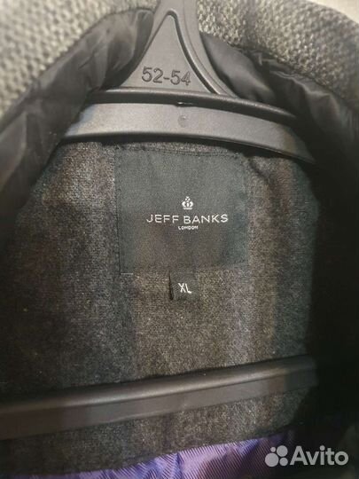 Пальто мужское Jeff Banks