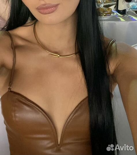 Cartier гвоздь колье чокер