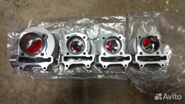 Запчасти скутер б/у новые 139qmb 2 т