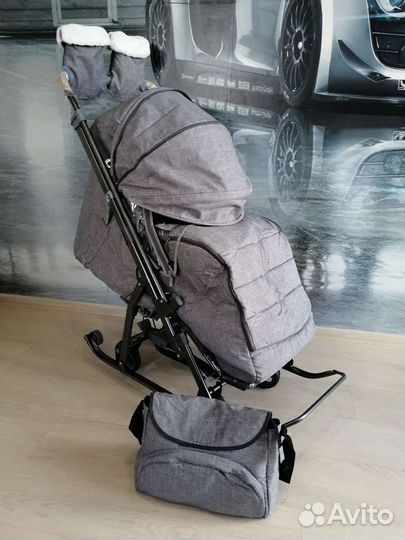 Санки-коляска Новые