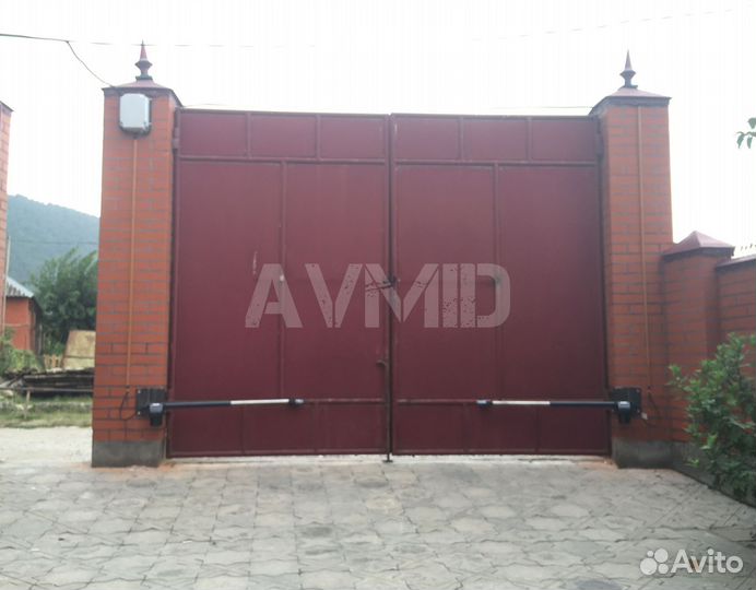Автоматика для распашных ворот Алютех