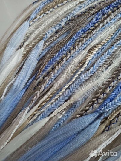 Комплект де дреды и де косы