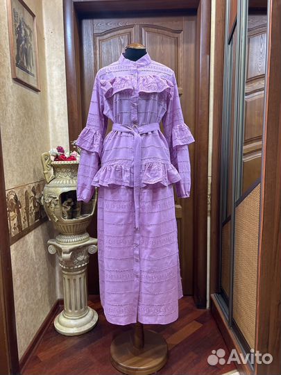 Юбка и блузка хлопок