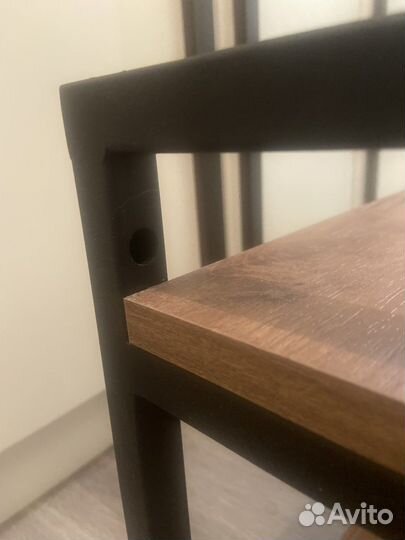 Полка навесная в стиле лофт