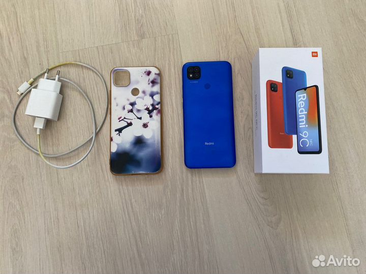 Телефон Redmi 9C NFC 64GB twilight blue