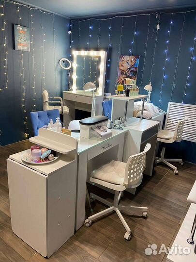 Аренда мест мастера маникюра, лашмейкера, бровиста