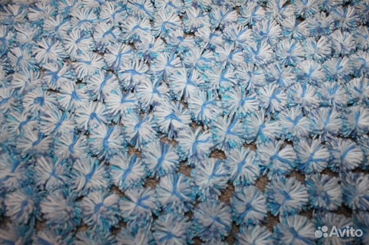 Плед ручной работы 1x1.35