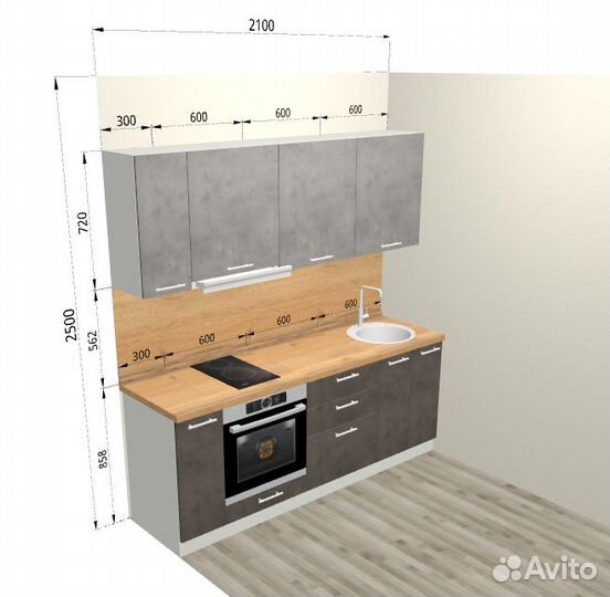 Кухонный гарнитур на заказ