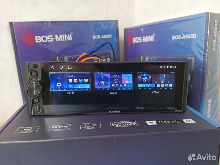 Новинка 1Din 2/32 Bos mini Android Car play Новая