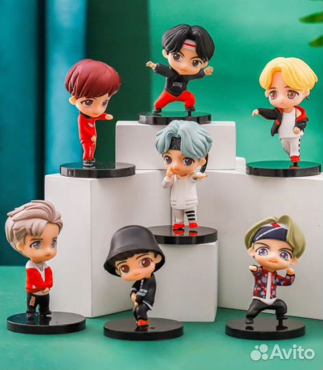 Набор фигурой бтс,BTS 7 Чимин Чонгук тэ