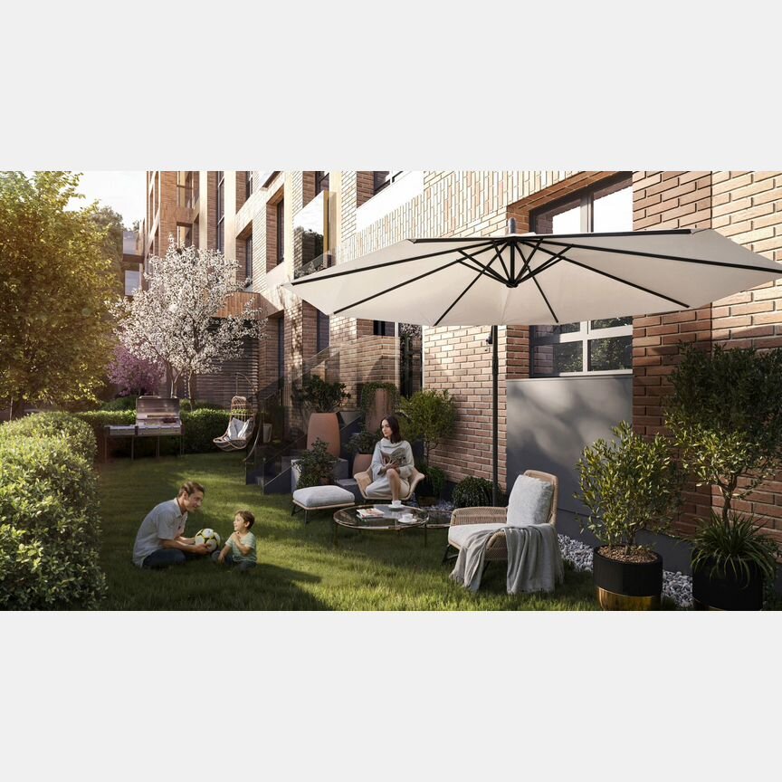 2-к. квартира, 67,4 м², 3/4 эт.