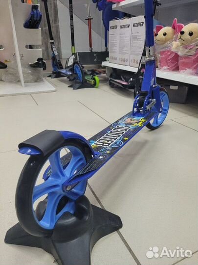 108B Самокат городской Scooter,колеса PU 200мм