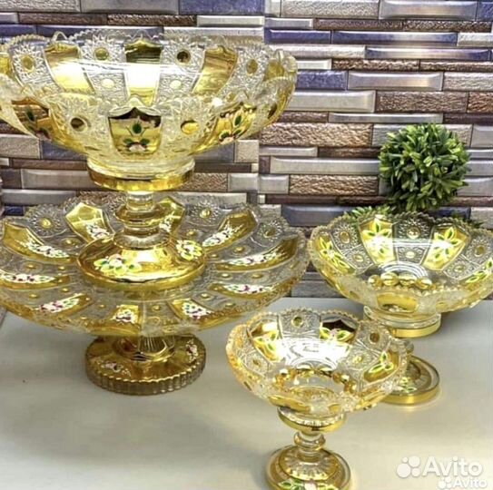 Ваза фруктовница,ваза тортница,ваза конфетница