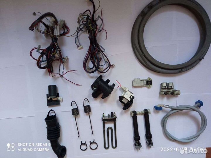 Запчасти от стиральной машины indesit