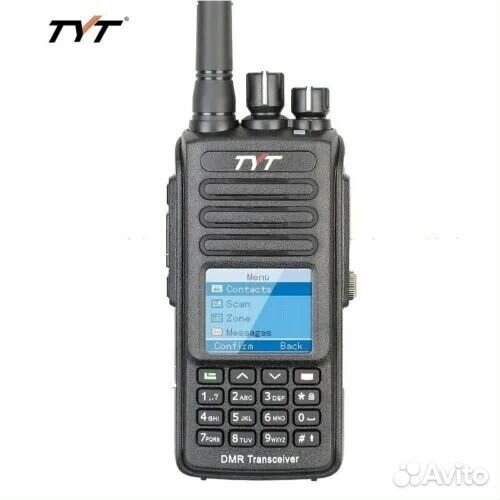 Рация TYT MD-UV 390 DMR 10W 2800 mAh