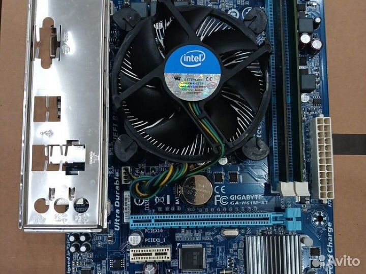 Материнская плата с процессором i5 3470 8gb