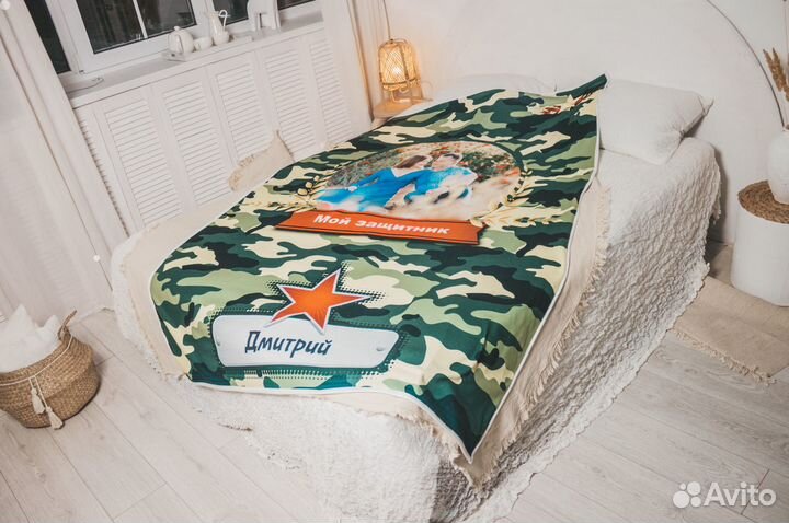 Фотоплед флисовый