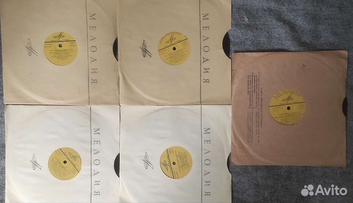 Виниловые пластинки СССР