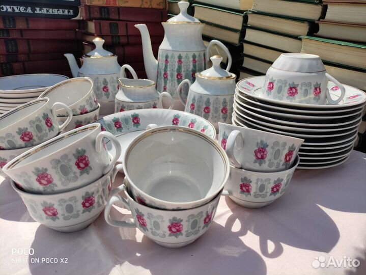 Чайно кофейный сервиз Рига