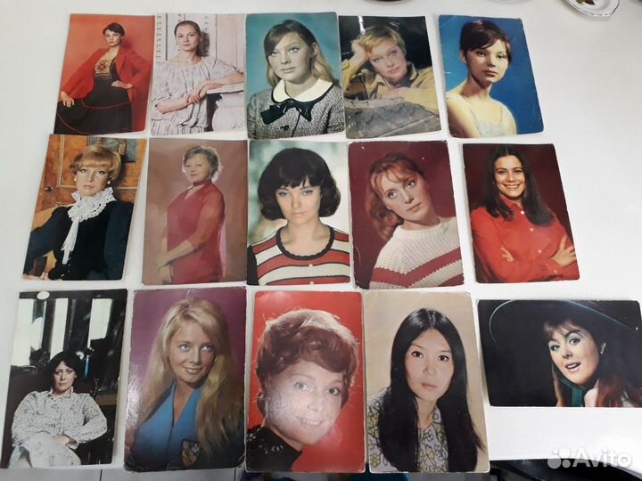 Открытки артистов времен СССР