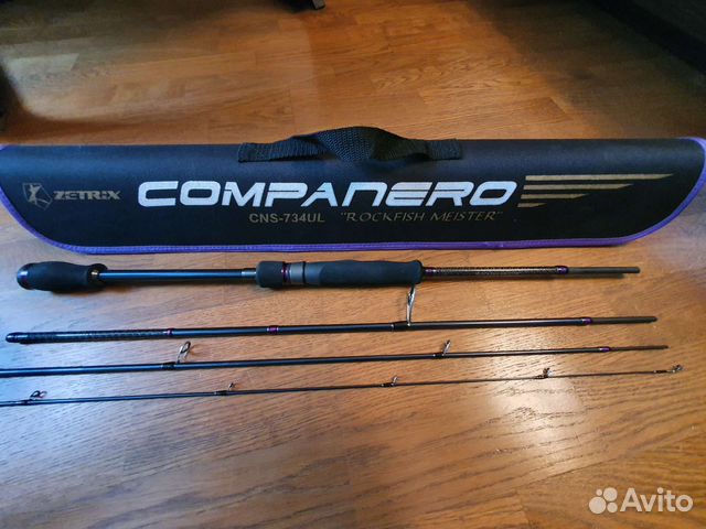 Спиннинг Zetrix Companero 734 ul купить в Москве | Хобби и отдых | Авито