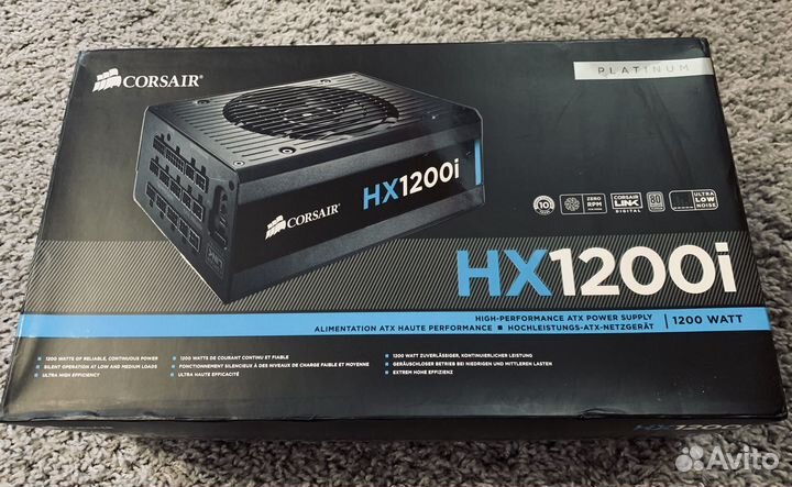 Блок питания Corsair HX1200i