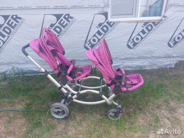 Коляска для двойни