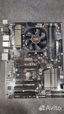 Материнская плата gigabyte комплект
