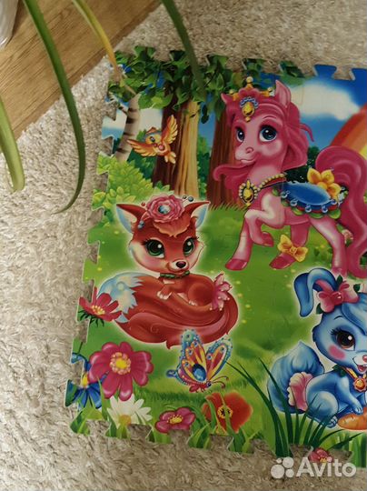 Детский коврик пазл