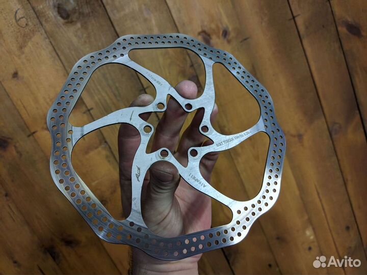 Велосипедный тормозной ротор 180 мм. Avid