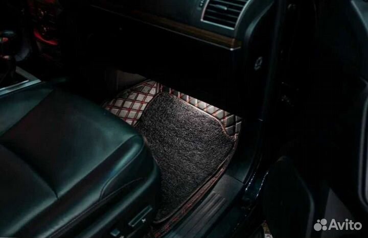 Автоковрики на Toyota prado