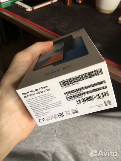 Xiaomi Redmi 10C, 4/128 ГБ