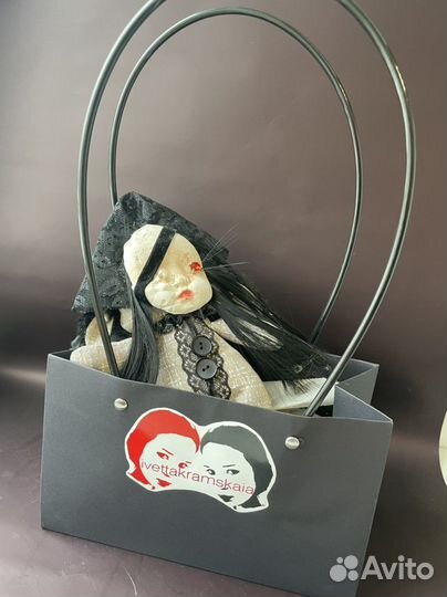 Игрушки ручной работы в смешанной технике