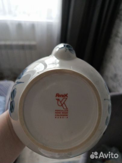 Чайник заварочный фарфоровый