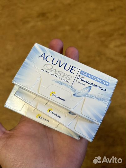 Линзы контактные