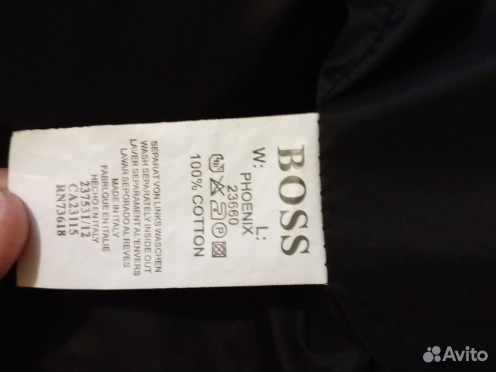 Пуховик мужской Boss, размер 48