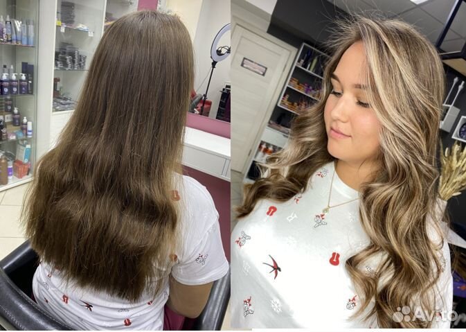 Модели для модных техник окрашивания