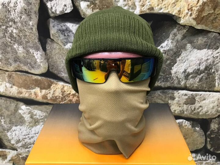 Шапка зимняя вязаная