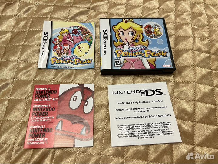 Игра для Nintendo ds super princess peach