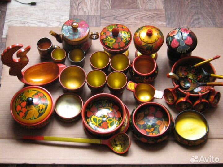Хохлома (40 предметов )