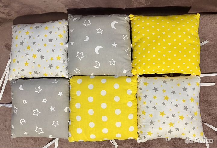 Бортики в кроватку