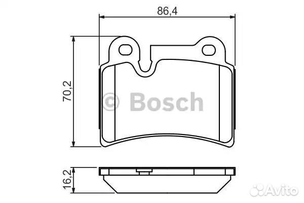 Колодки тормозные дисковые