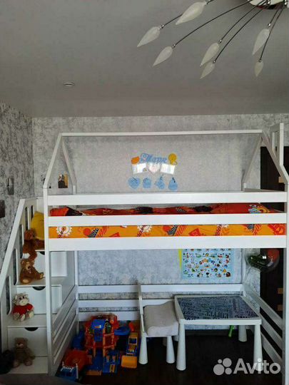 Кровать-чердак