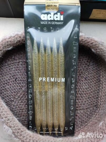 Спицы чулочные Адди номер 15. Германия
