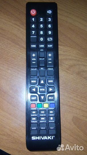 Пульт ду для TV shivaki (новый)