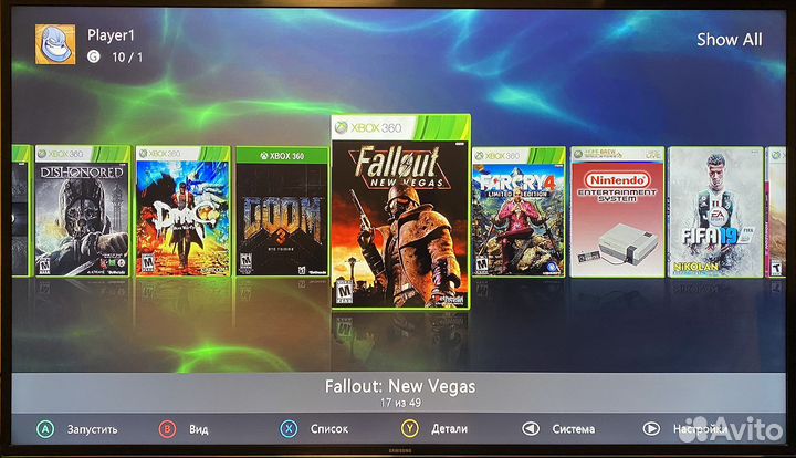 Xbox 360 Slim прошитый freeboot RGH3 250gb