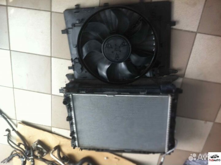 Кассета радиаторов, Mercedes GLC Coupe 2016