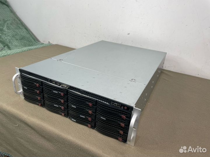 Сервер Supermicro X9Ori E5-2640/16 Гб/2х1280W