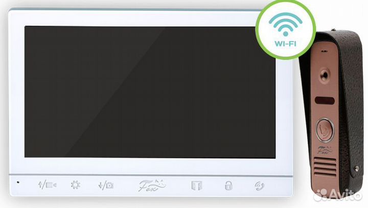 Комплект домофона WiFi FX-HVD70U-KIT 1080p WI-FI