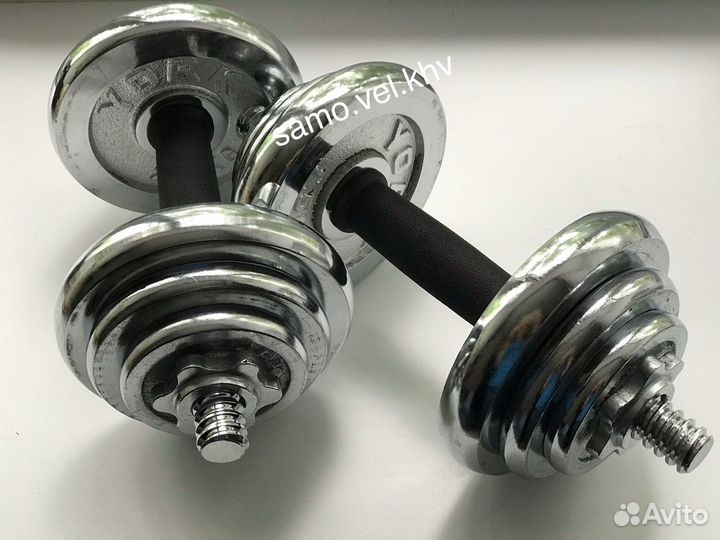 Гантели разборные в кейсе 15, 20, 30, 50 кг